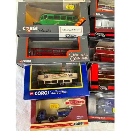 1114 - A large quantity of Corgi Diecast vehicles to include Classic Commercials 97187, 97192, 97230, 97800... 