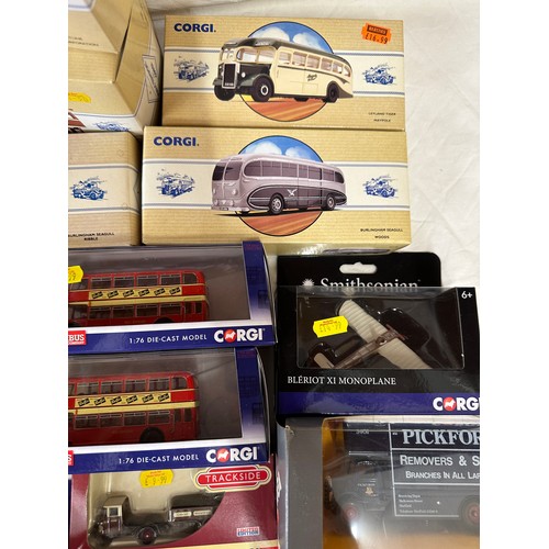 1114 - A large quantity of Corgi Diecast vehicles to include Classic Commercials 97187, 97192, 97230, 97800... 