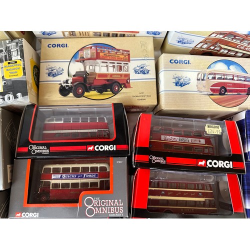 1114 - A large quantity of Corgi Diecast vehicles to include Classic Commercials 97187, 97192, 97230, 97800... 