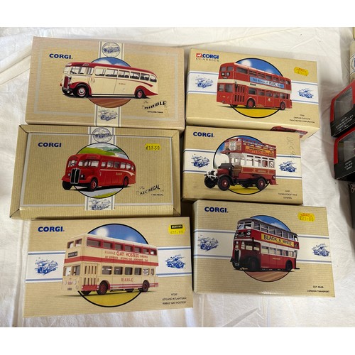 1114 - A large quantity of Corgi Diecast vehicles to include Classic Commercials 97187, 97192, 97230, 97800... 