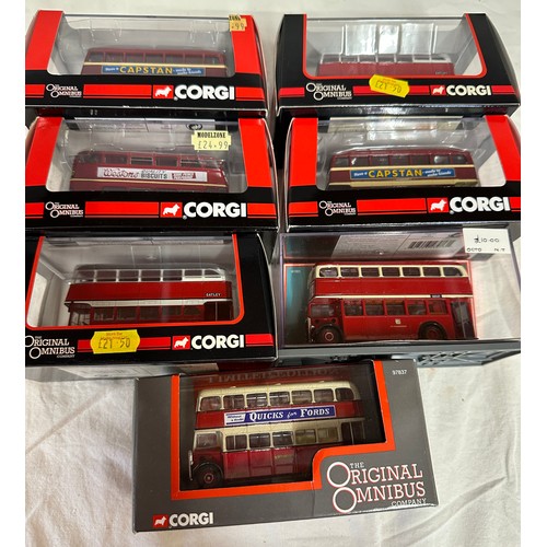 1114 - A large quantity of Corgi Diecast vehicles to include Classic Commercials 97187, 97192, 97230, 97800... 