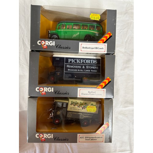 1114 - A large quantity of Corgi Diecast vehicles to include Classic Commercials 97187, 97192, 97230, 97800... 