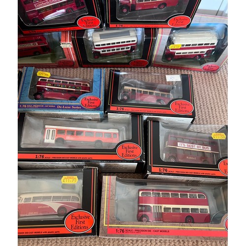 1129 - A large collection of boxed Gilbow Exclusive First Edition models. (27)