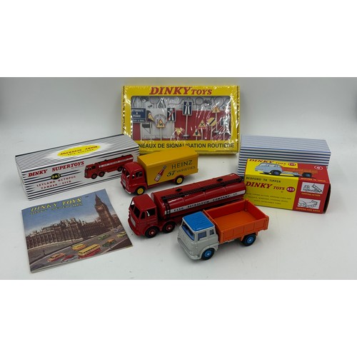 1148 - Dinky Atlas Editions to include 920 Guy Van 'Heinz', 943 Leyland Octopus Tanker Esso, 435 Bedford TK... 