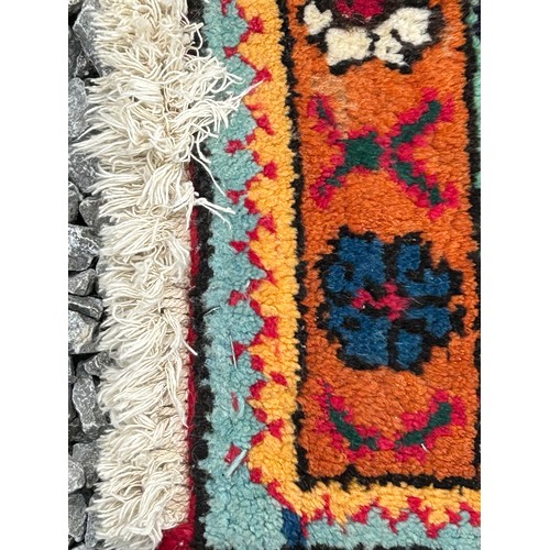 1223 - A contemporary Mashad hand knotted carpet from Persia/Iran. Wool pie and cotton warp. Approx. 280 x ... 