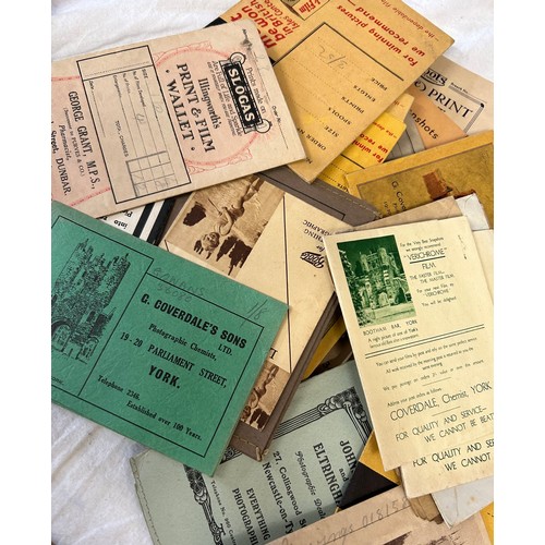 911 - A large collection of mixed Ephemera mainly relating to the Yorkshire area to include Photo wallets ... 