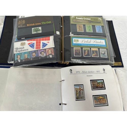 742 - An accumulation of GB and World Stamps together with First day Covers, Presentation packs, P.H.Q car... 