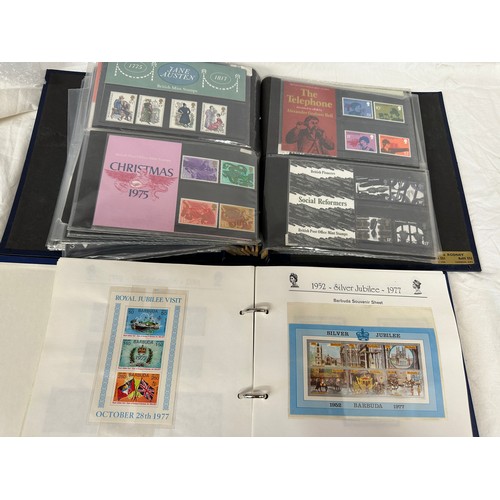 742 - An accumulation of GB and World Stamps together with First day Covers, Presentation packs, P.H.Q car... 