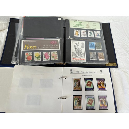 742 - An accumulation of GB and World Stamps together with First day Covers, Presentation packs, P.H.Q car... 