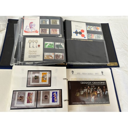 742 - An accumulation of GB and World Stamps together with First day Covers, Presentation packs, P.H.Q car... 