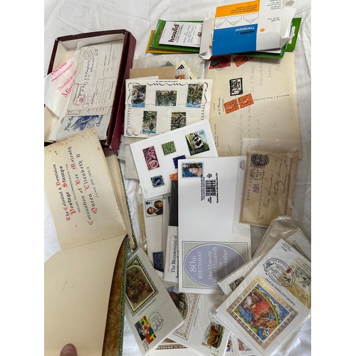 742 - An accumulation of GB and World Stamps together with First day Covers, Presentation packs, P.H.Q car... 