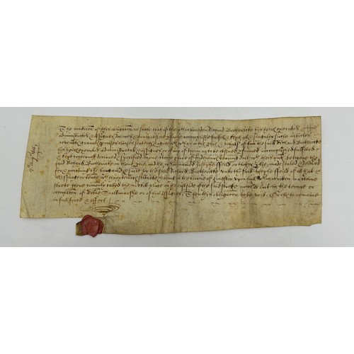 1289 - An 18thC indenture/conveyance, dated 1789 between  Reverend Christopher Johnson and John Carlisle to... 