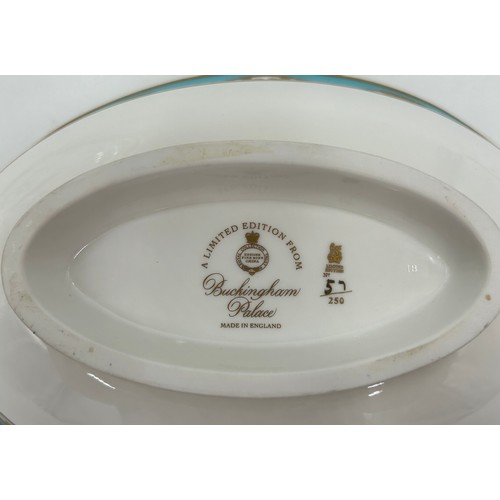 217 - The Royal Collection Trust Fine Bone China part service,  the design taken from a Minton dessert sta... 