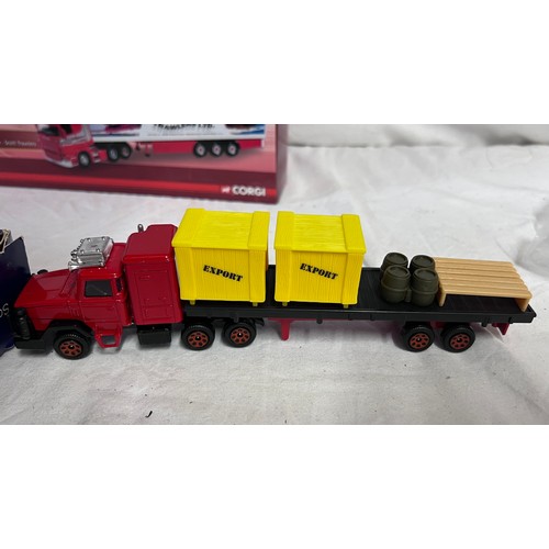 1155 - Corgi vehicles to include Roadscene Limited Edition CC18106 Scania R Series Curtainside Eddie Stobar... 