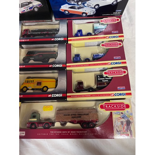 1156 - Corgi Deluxe Time to include LC1003 Emergency Motors MGB Set Lancashire Constabulary, VA10501 Motors... 