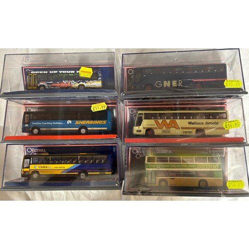 1159 - Twenty Corgi Original Omnibus buses and coaches to include some of local interest Petuaria Express O... 