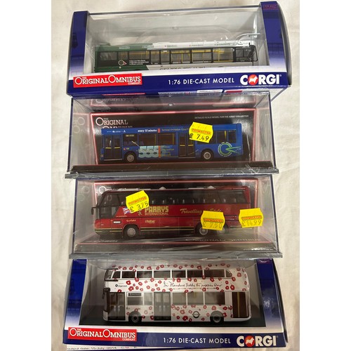 1159 - Twenty Corgi Original Omnibus buses and coaches to include some of local interest Petuaria Express O... 