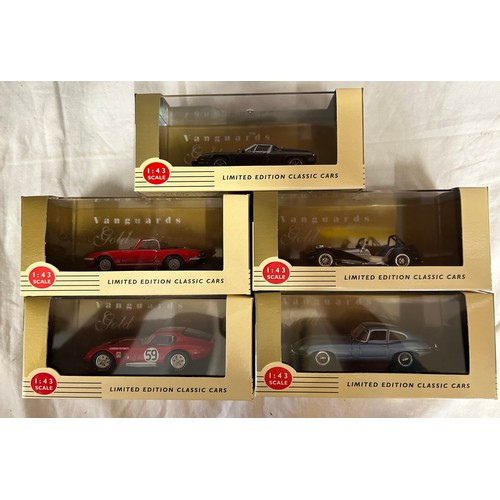 1161 - A large quantity of 36 Lledo Vanguards to include Limited Editions, Jaguars, Gold Classics, Ford, Po... 