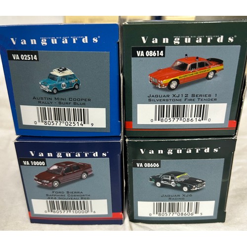 1161 - A large quantity of 36 Lledo Vanguards to include Limited Editions, Jaguars, Gold Classics, Ford, Po... 