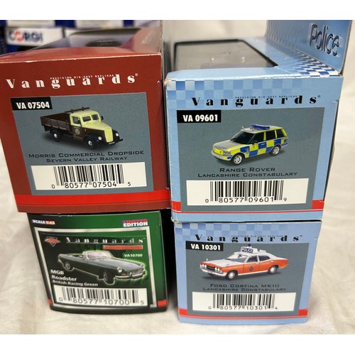 1161 - A large quantity of 36 Lledo Vanguards to include Limited Editions, Jaguars, Gold Classics, Ford, Po... 