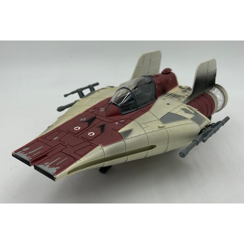 1166 - Star Wars : Boxed toys to include LFL/Meccano AST-5 Armoured Sentinel Transport, INT-4 Interceptor, ... 