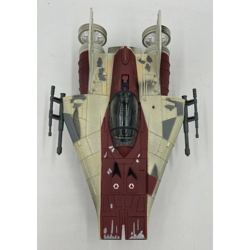 1166 - Star Wars : Boxed toys to include LFL/Meccano AST-5 Armoured Sentinel Transport, INT-4 Interceptor, ... 