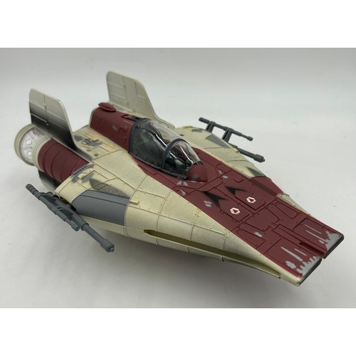 1166 - Star Wars : Boxed toys to include LFL/Meccano AST-5 Armoured Sentinel Transport, INT-4 Interceptor, ... 