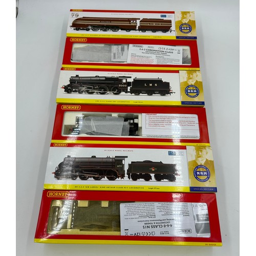 1174 - Hornby National Railway Museum Collection to include: R2638 BR 4-6-0 Class N15 '30777 Sir Lamiel', R... 