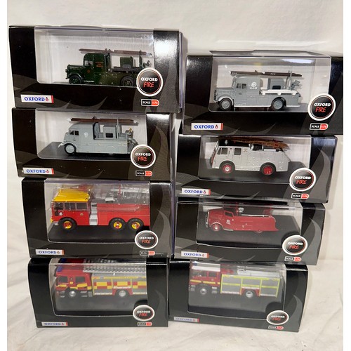 1178 - Oxford Military vehicles to include Teeside Fire Brigade, Thornycroft Nubian Duxford, AFS Bedford He... 