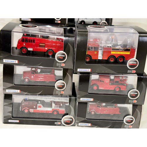 1178 - Oxford Military vehicles to include Teeside Fire Brigade, Thornycroft Nubian Duxford, AFS Bedford He... 