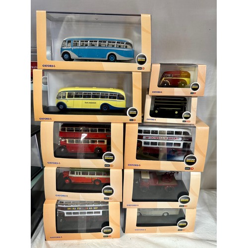 1180 - Oxford models to include Haulage x 5, Oxford Omnibus x 10, Oxford Automobile Company x 11, Oxford Fi... 