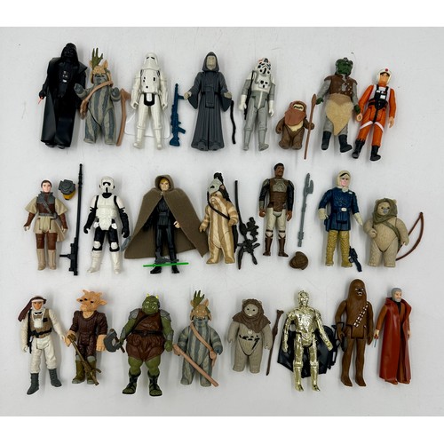 1182 - A group of L.F.L. Star Wars models to include Luke Skywalker X-Wing Pilot, Stormtrooper North Battle... 