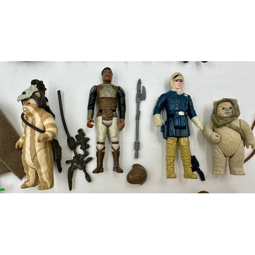 1182 - A group of L.F.L. Star Wars models to include Luke Skywalker X-Wing Pilot, Stormtrooper North Battle... 