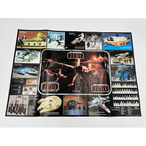 1182 - A group of L.F.L. Star Wars models to include Luke Skywalker X-Wing Pilot, Stormtrooper North Battle... 