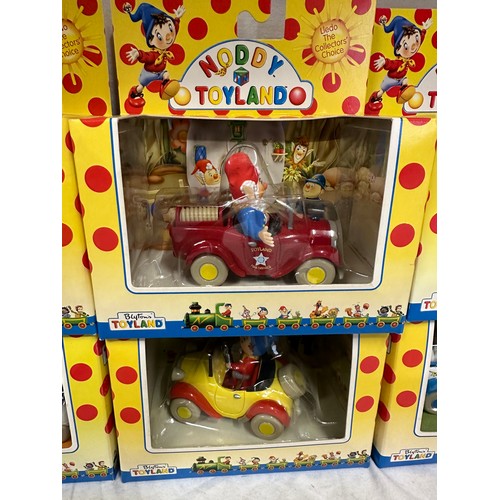 1183 - Noddy in Toyland - Lledo. A complete set of 6 x Lledo Collectibles 'Noddy in Toyland' diecast models... 