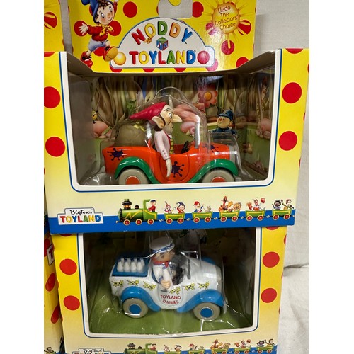 1183 - Noddy in Toyland - Lledo. A complete set of 6 x Lledo Collectibles 'Noddy in Toyland' diecast models... 