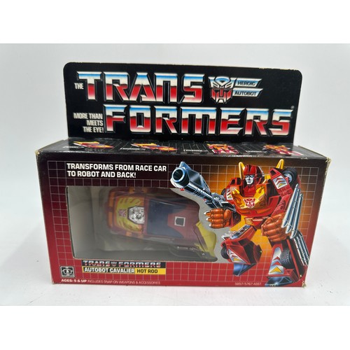 1184 - Two boxed Hasbro Transformers, comprising G1 Decepticon Headmaster Weirdwolf with Monzo Trainer and ... 