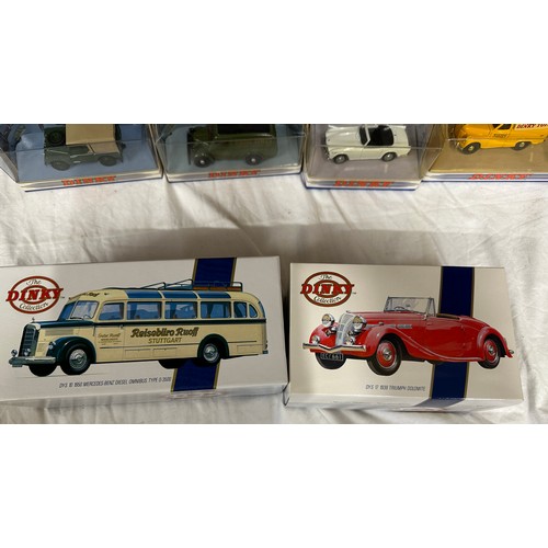 1187 - Matchbox Dinky Vintage Cars and Commercial Vehicles to include DYS 17 1939 Triumph Dolomite, DYS 10 ... 