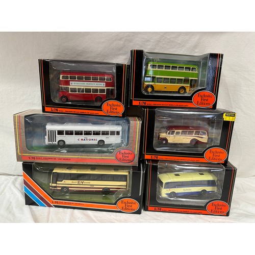 1188 - Gilbow Exclusive First Editions 1:76 scale x 22, various buses together with 2 Atlas Editions Great ... 