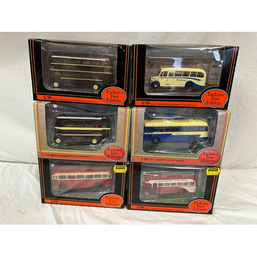 1188 - Gilbow Exclusive First Editions 1:76 scale x 22, various buses together with 2 Atlas Editions Great ... 