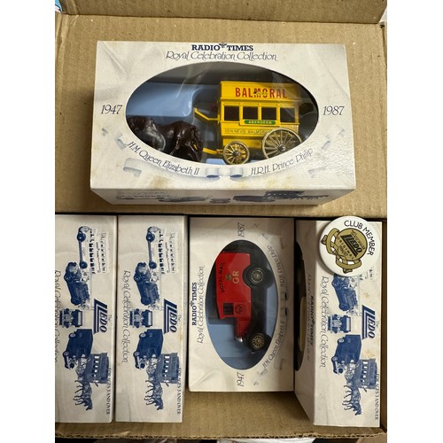 1189 - Lledo die-cast: 62 x Days Gone, 5 x Radio Times Royal Celebration Collection plus badge, 18 other Ll... 