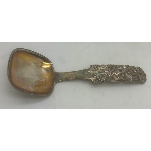 781 - Norwegian .830 S white metal spoon, Norskt Mönster. Maker Brødrene Lohne Bergen. 64gm