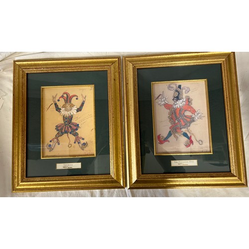 1374 - A full set of eight Limited Edition Prints 'The Original Designs of the Bolshoi Nutcracker, 1919' to... 