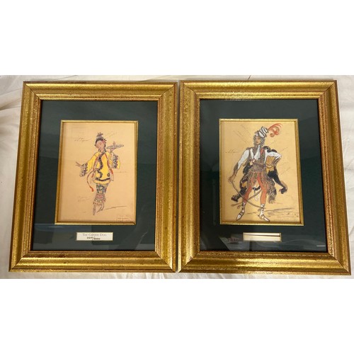 1374 - A full set of eight Limited Edition Prints 'The Original Designs of the Bolshoi Nutcracker, 1919' to... 