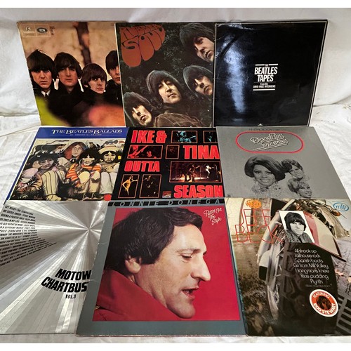 974 - A collection of 47 Original Beatles & 1960S Vinyl Albums to include 10 Beatles, Ike & Tina Turner, L... 