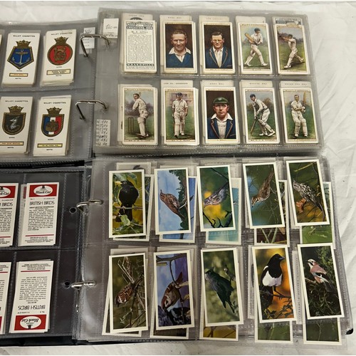 405 - A large collection of Cigarette Cards and Tea cards in excess of 9,000 to include 5 x albums with co... 