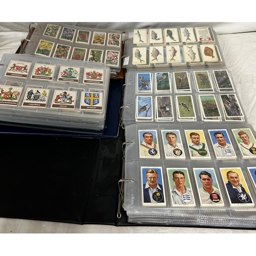 405 - A large collection of Cigarette Cards and Tea cards in excess of 9,000 to include 5 x albums with co... 