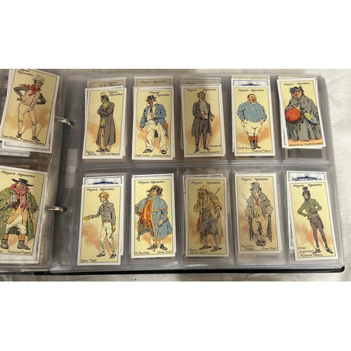 405 - A large collection of Cigarette Cards and Tea cards in excess of 9,000 to include 5 x albums with co... 