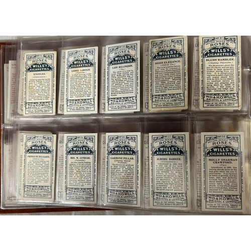 405 - A large collection of Cigarette Cards and Tea cards in excess of 9,000 to include 5 x albums with co... 