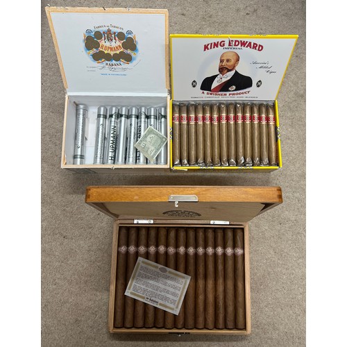 1315 - Cigars to include 50 King Edward the Seventh, 8 x H Upmann Havana and 25 Sir Winston H Upmann Havana... 